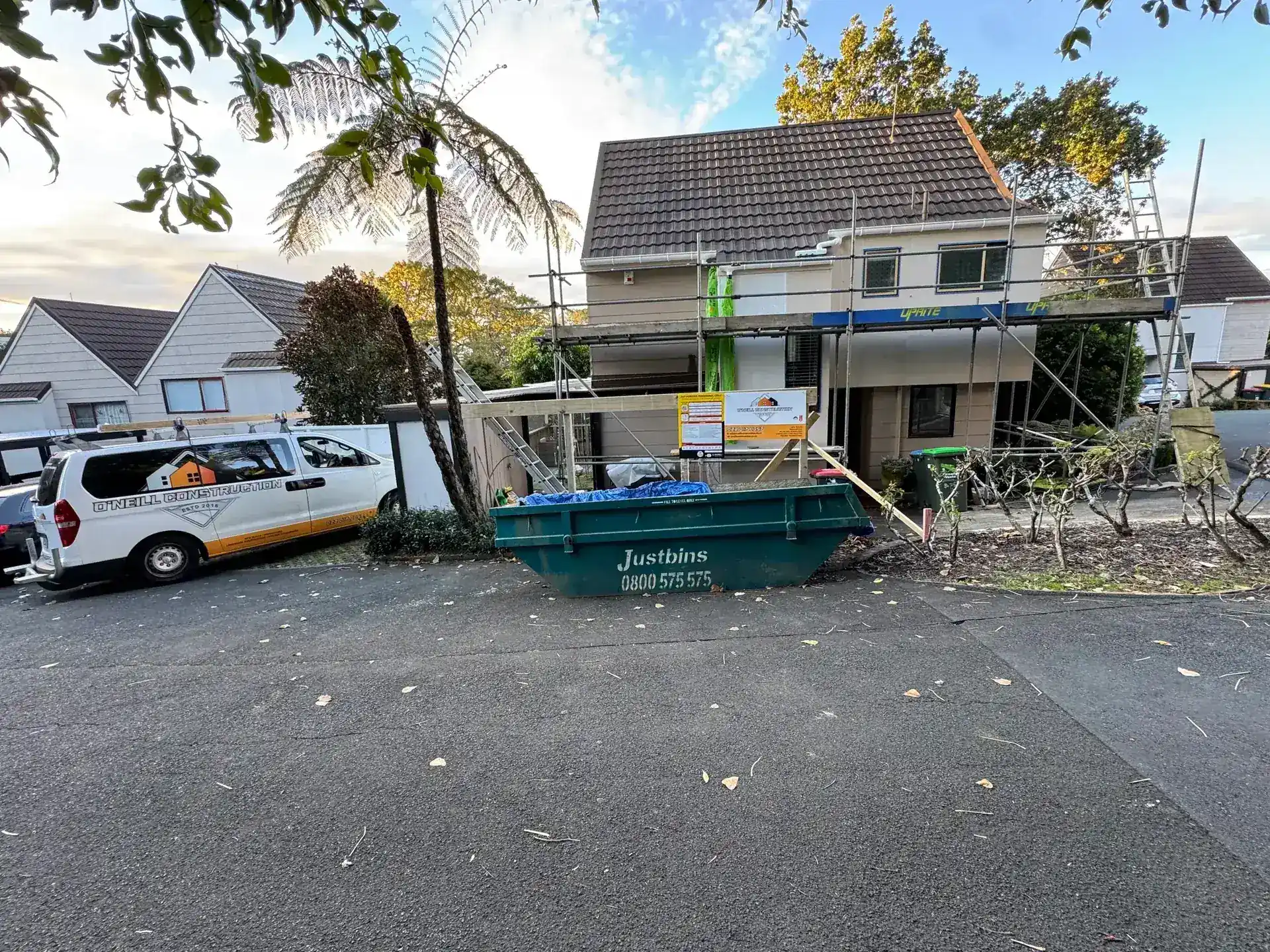 Completed house renovation in Auckland